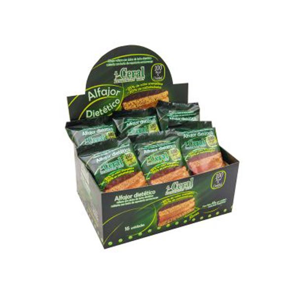 ALFAJOR CERAL NEGRO LIGHT X 16 U