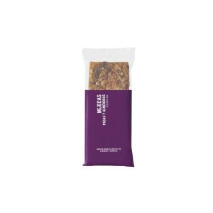 BARRITA DE CEREAL PASAS Y ALMENDRAS MUECAS X 45 GR
