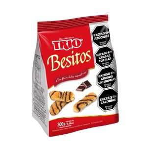 BESITOS GLASE TRIO X 350 GR