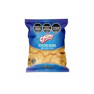 BIZCOCHOS SALADOS SMAMS X 150 GR