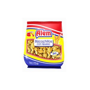 BIZCOCHOS ALEM QUESO X 170 GR