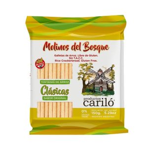 CARILO GALLETAS DE ARROZ CLASICAS X 150 GR