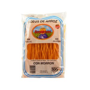 FIDEO SOYARROZ MORRON X 300 GR