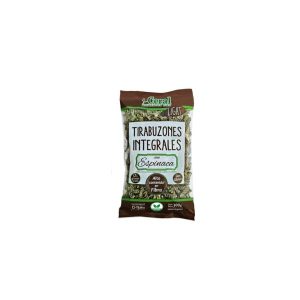 FIDEOS INTEGRALES TIRABUZON ESPINACA CERAL X 300 GR