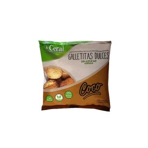 GALLETITAS DIET COCO CERAL X 190 GR