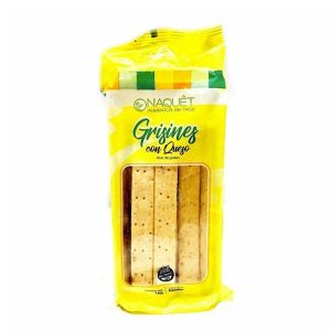 GRISINES NAQUET QUESO X 140 GR