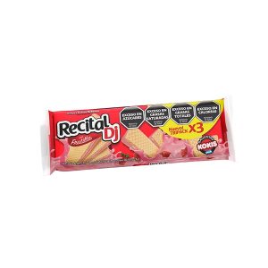 OBLEA FRUTILLA RECITAL X 150 GR