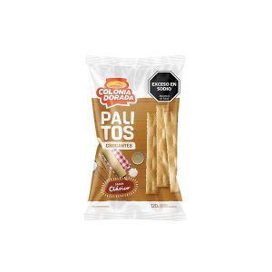 PALITOS CROCANTES CLASICOS COLONIA DORADA X 140 GR