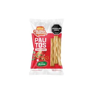 PALITOS CROCANTES PIZZA COLONIA DORADA X 140 GR