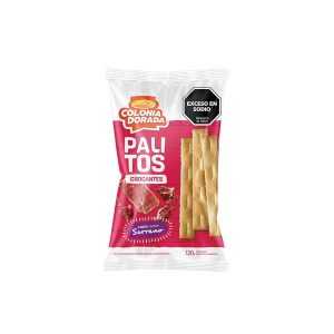 PALITOS CROCANTES SERRANO COLONIA DORADA X 140 GR