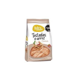 TOSTADAS DE ARROZ LULEMUU CLASICAS X 120 GR