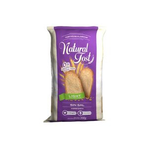 TOSTADAS NATURAL TOST SIN SAL X 200 GR